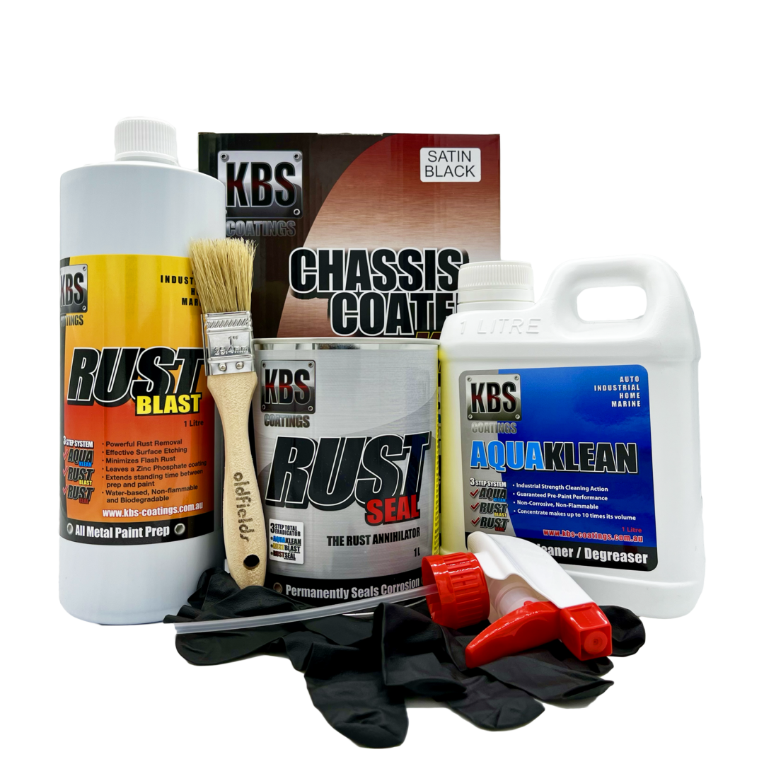 KBS Chassis Coater Kit Satin Gloss Black Oz Loading Ramps