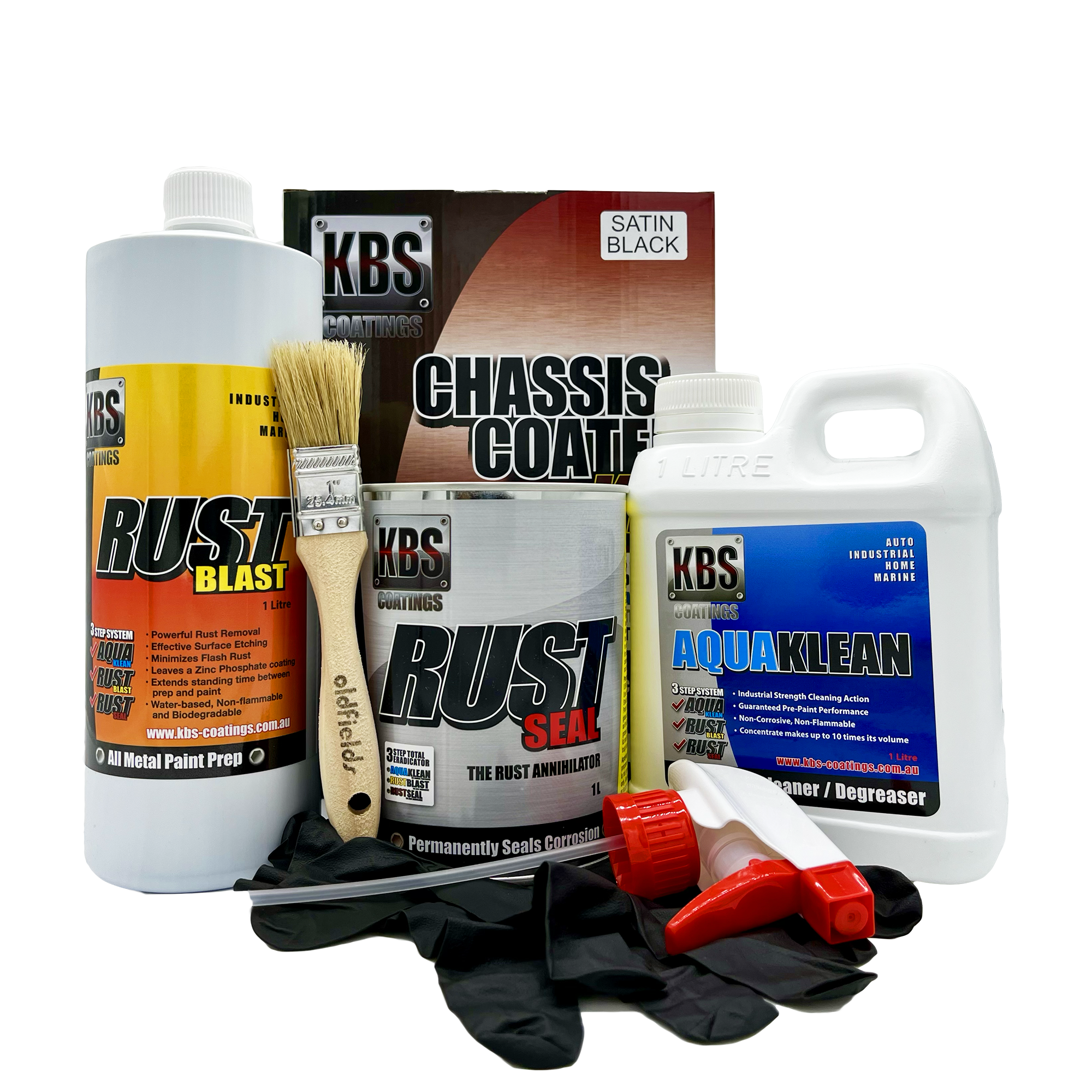 All-In-One Chassis Paint Kit - KBS All-In-One Chassis Kit - Frame