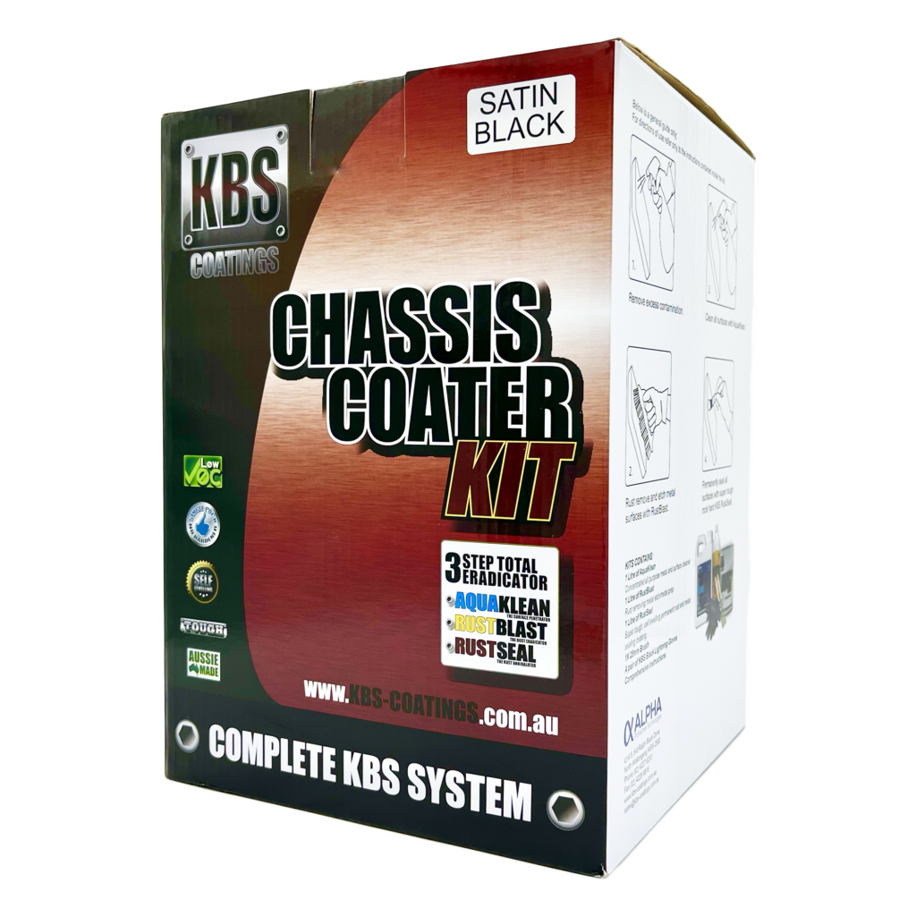 KBS Chassis Coater Kit Satin Gloss Black Oz Loading Ramps