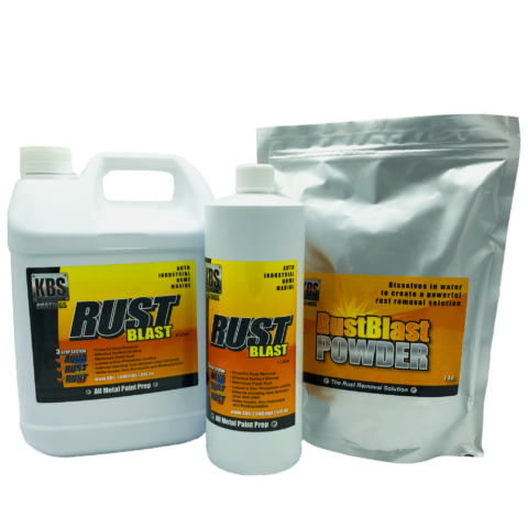 KBS Rust Blast and Rust Blast Powder Oz Loading Ramps